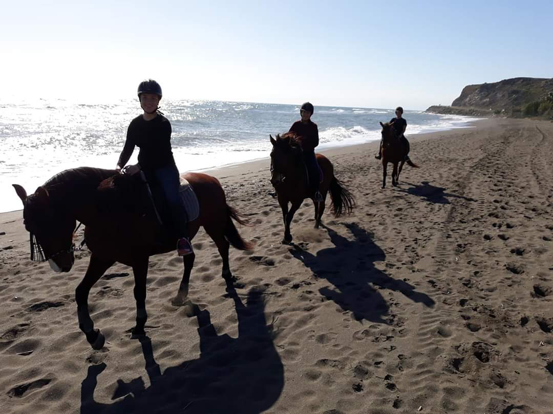 Ruta a la playa